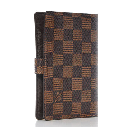 Louis Vuitton Damier Ebene Small Ring Agenda Cover 3 of 9