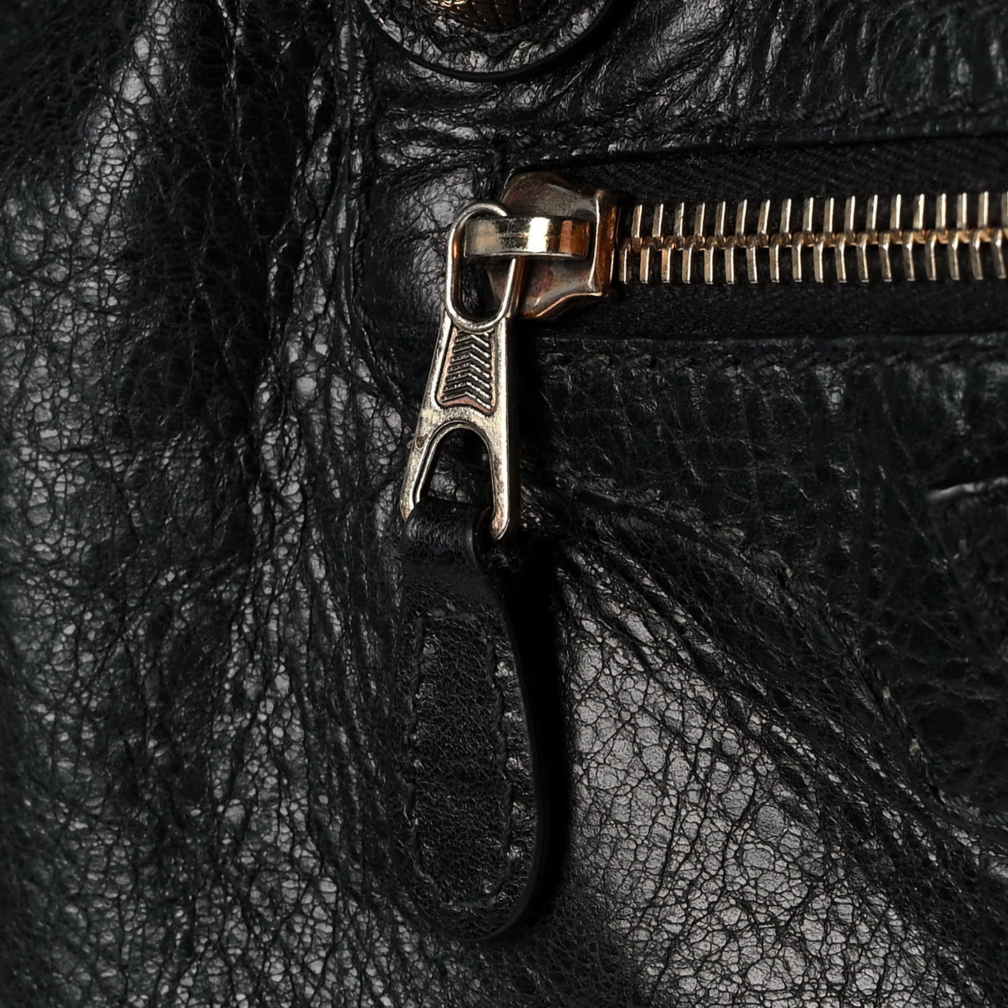 Agneau Giant 12 Rose Gold Hardware City Black