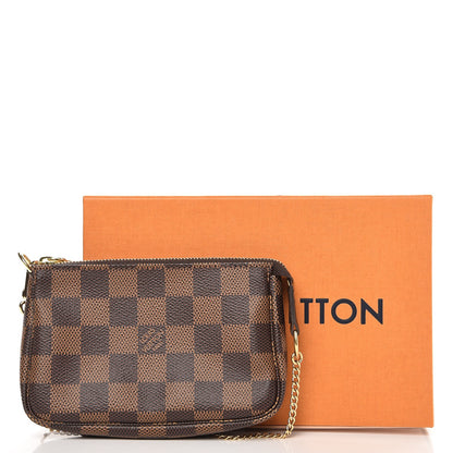 Louis Vuitton Damier Ebene Mini Pochette Accessories 8 of 8