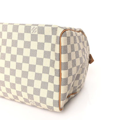 Louis Vuitton Damier Azur Speedy 30 8 of 8