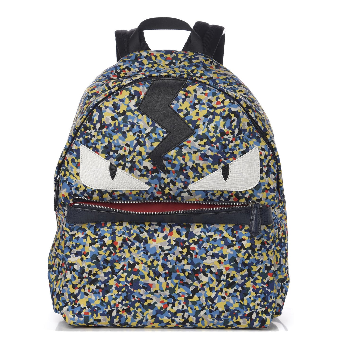 Nylon Vitello Elite Flamingo Granite Lightning Monster Eyes Backpack Multicolor Lavagna