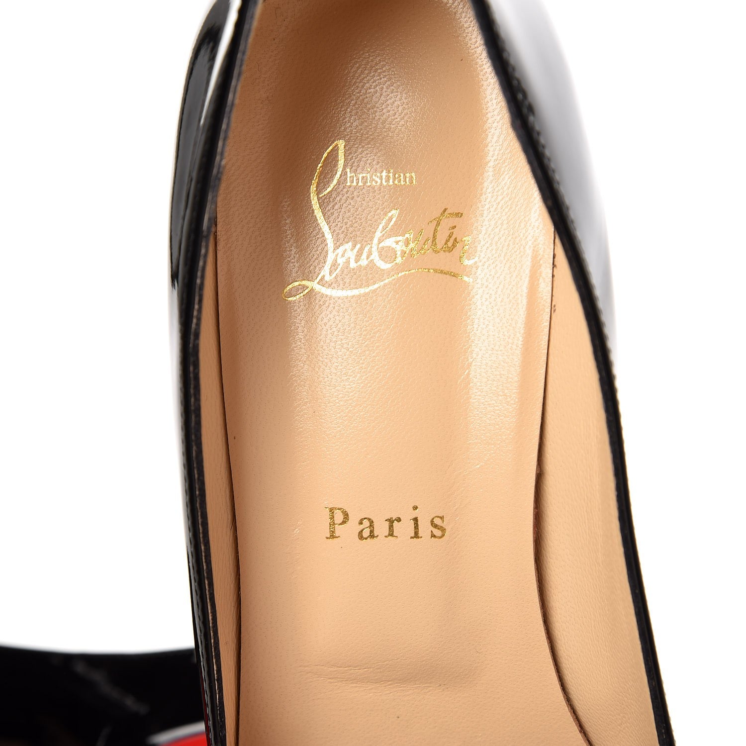 Christian Louboutin Patent Pyramidame 45 Pumps 39.5 Black 8 of 10