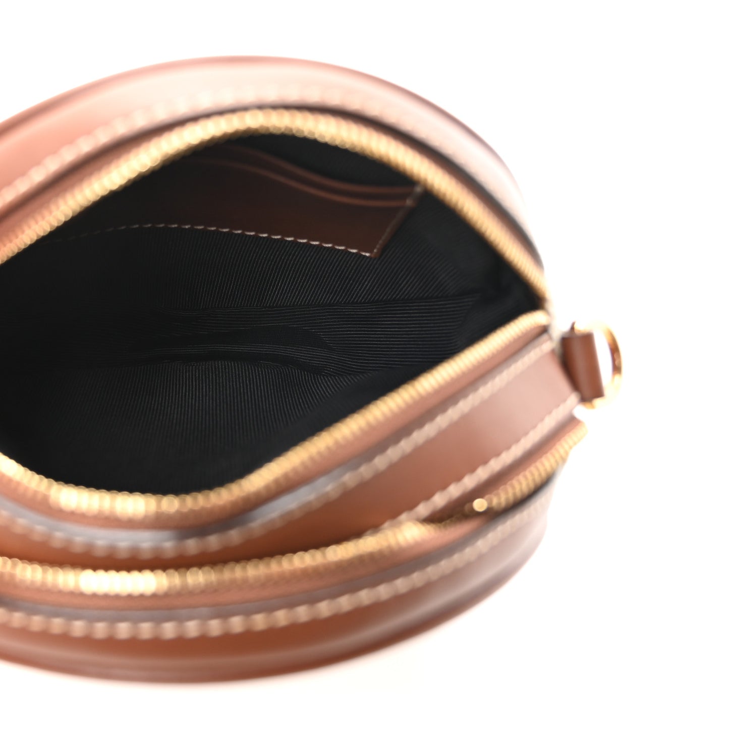 Canvas Calfskin Louise Bag Natural