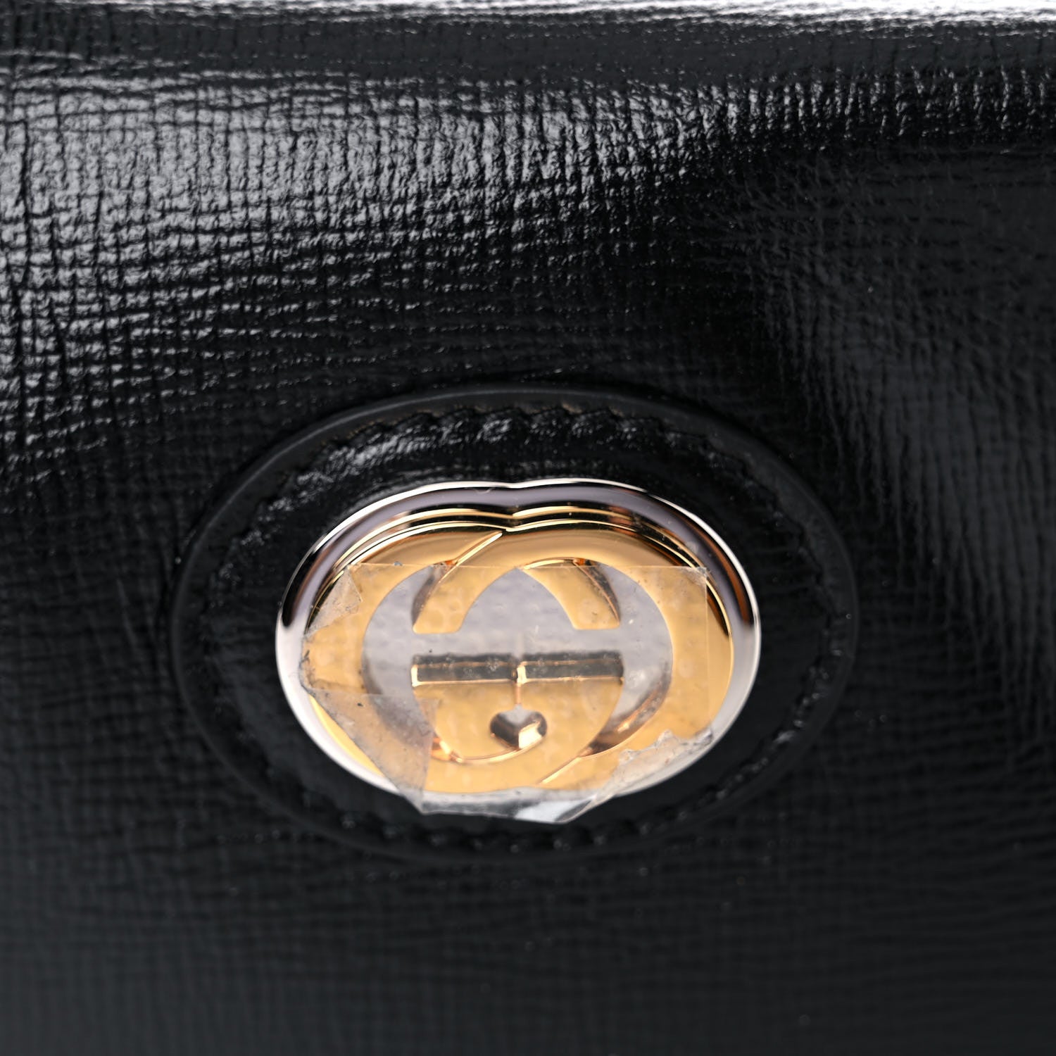Gucci Azalea Calfskin Marina Cosmetic Case Black 12 of 12