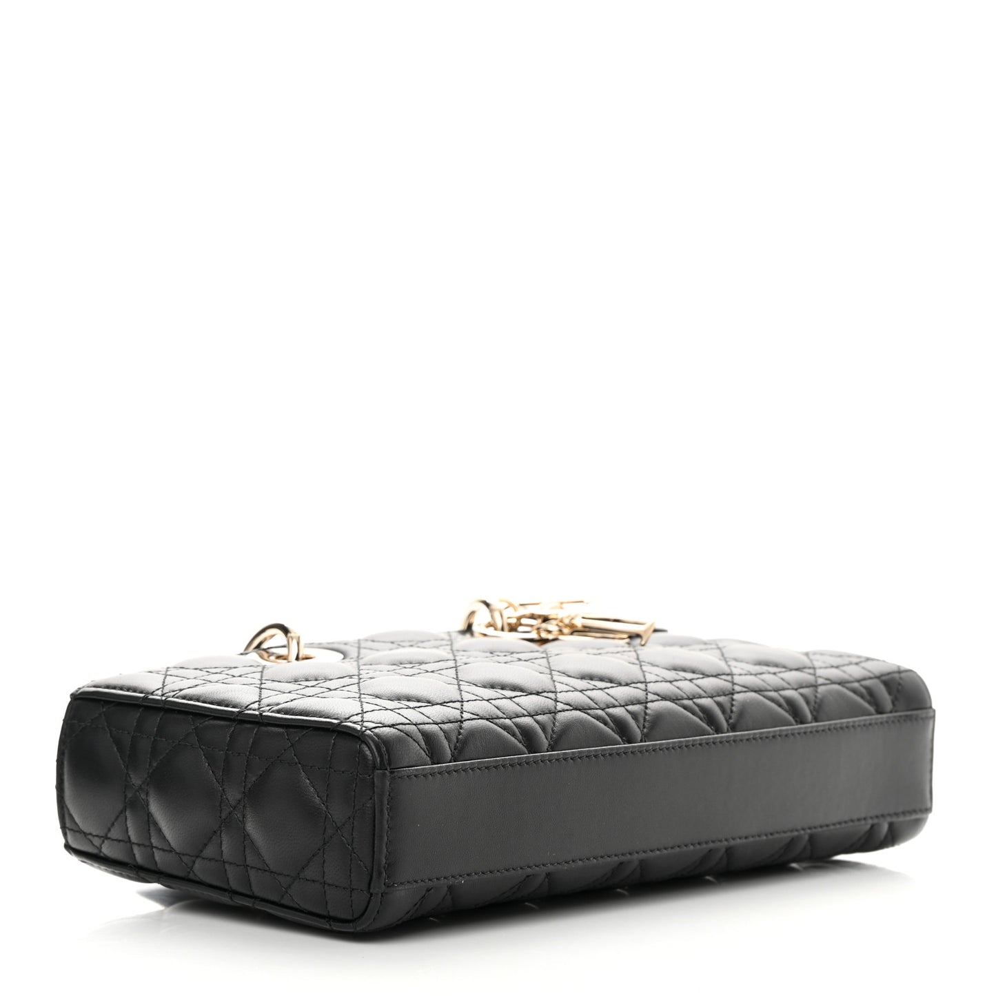 Lambskin Cannage Lady D-Joy Black
