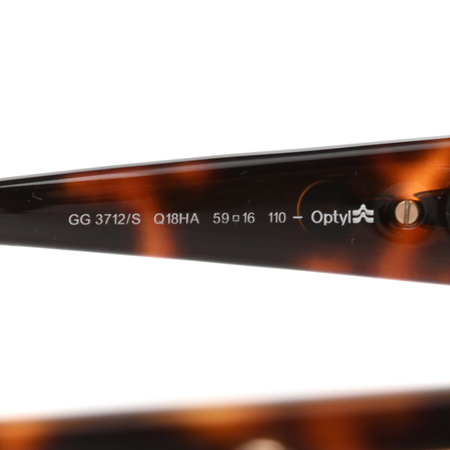 Acetate Sunglasses GG3712S Havana