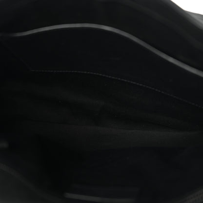 Saint Laurent Grained Lambskin Monogram Large Niki Chain Satchel Black 6 of 13