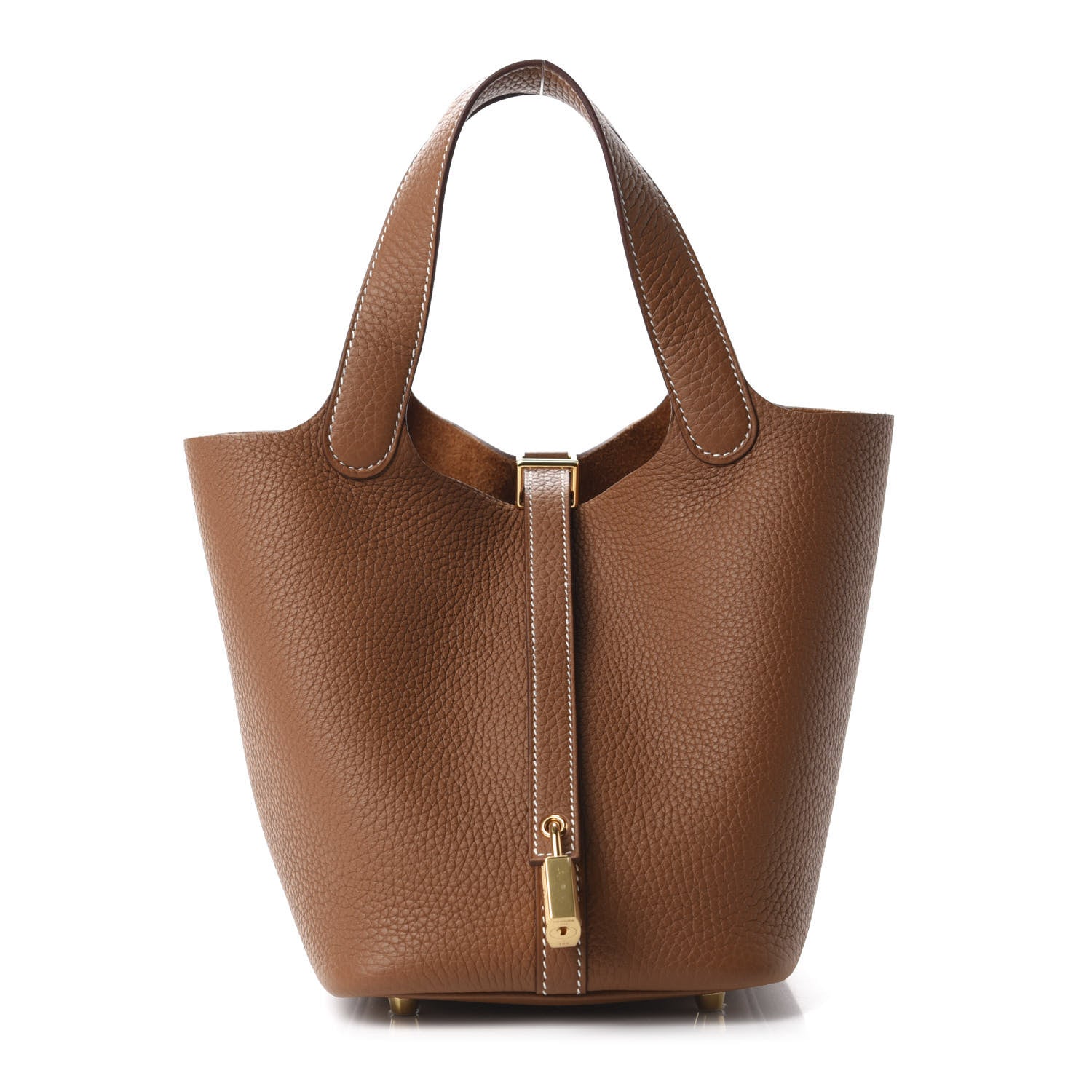 Hermes Taurillon Clemence Picotin Lock 18 PM Gold 1 of 11