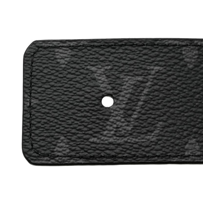Louis Vuitton Monogram Eclipse 40mm LV Stitch Reversible Belt 90 36 90 36 Black 5 of 9