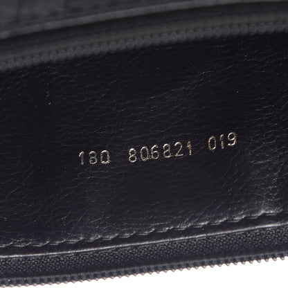 Fendi Calfskin FF Embossed Pouch Black 7 of 11