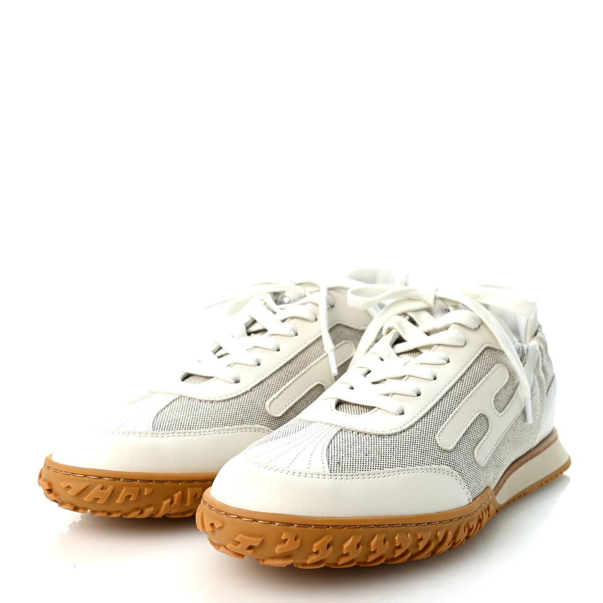Canvas Nappa Jet Sneakers 40 Prunoir White