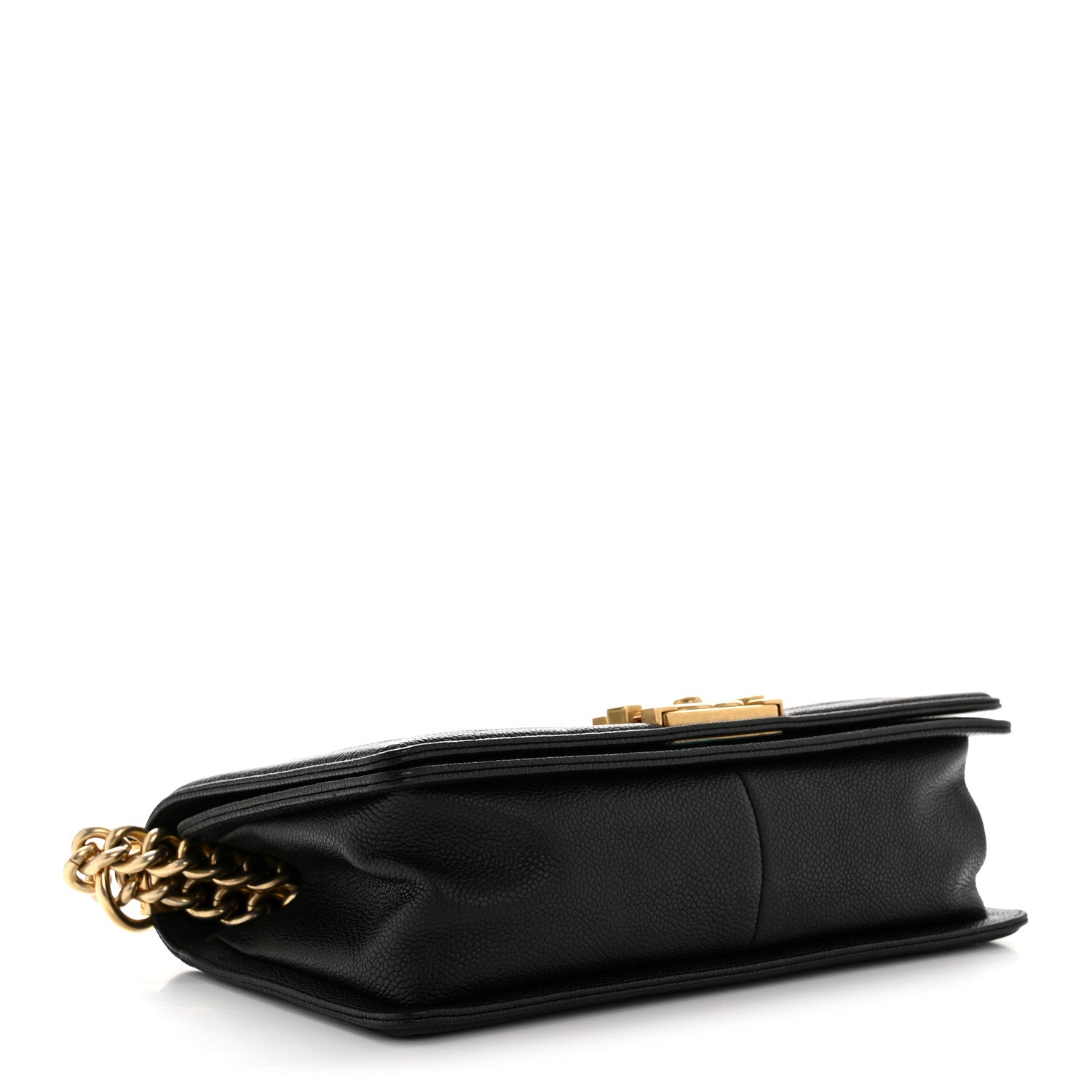 Chanel Caviar Quilted Medium Boy Flap Black 4 of 12