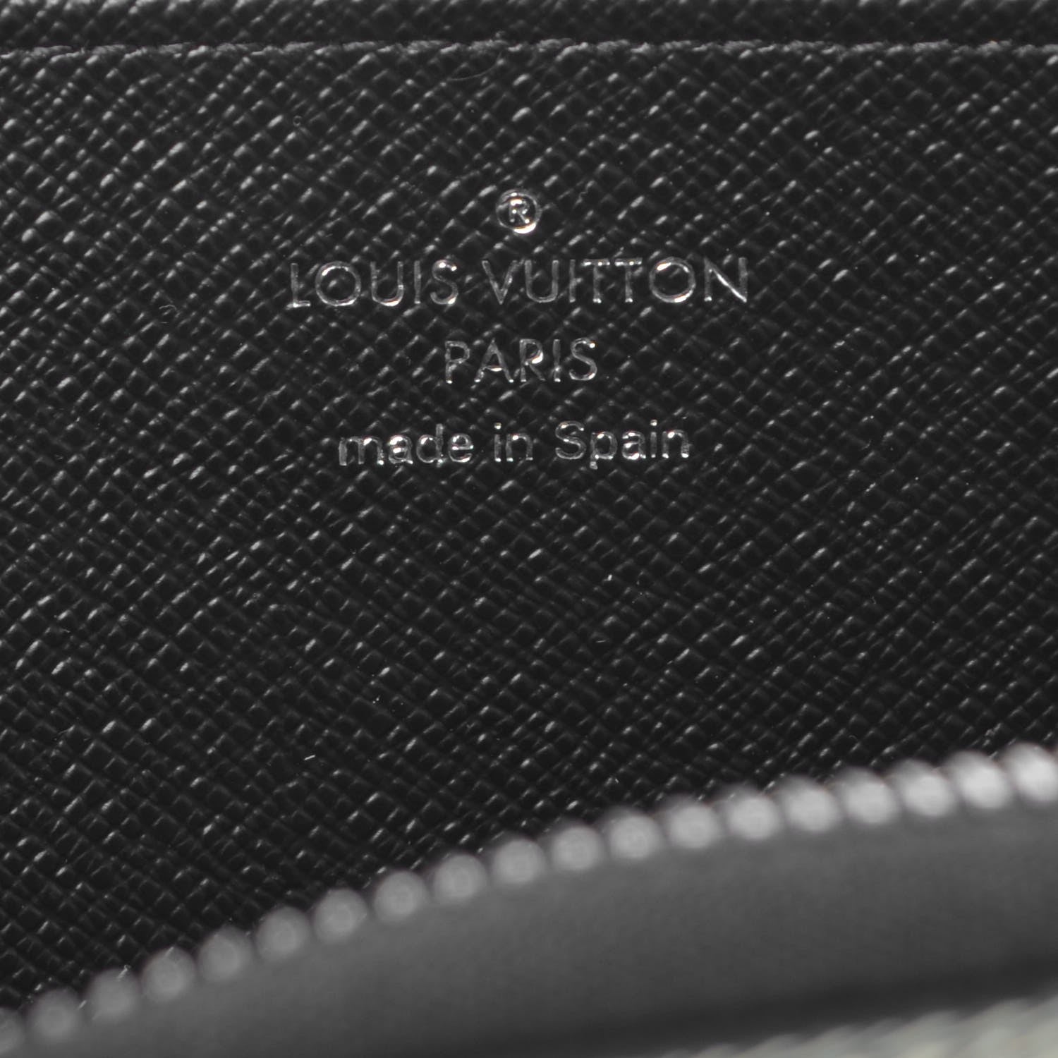 Louis Vuitton Metallic Epi V Zippy Wallet Platine 5 of 8
