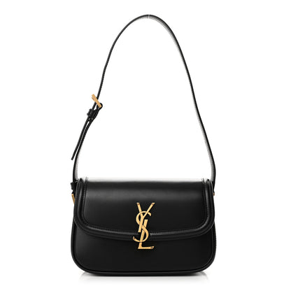 Saint Laurent Box Calfskin Mini Solferino Satchel Black 1 of 10
