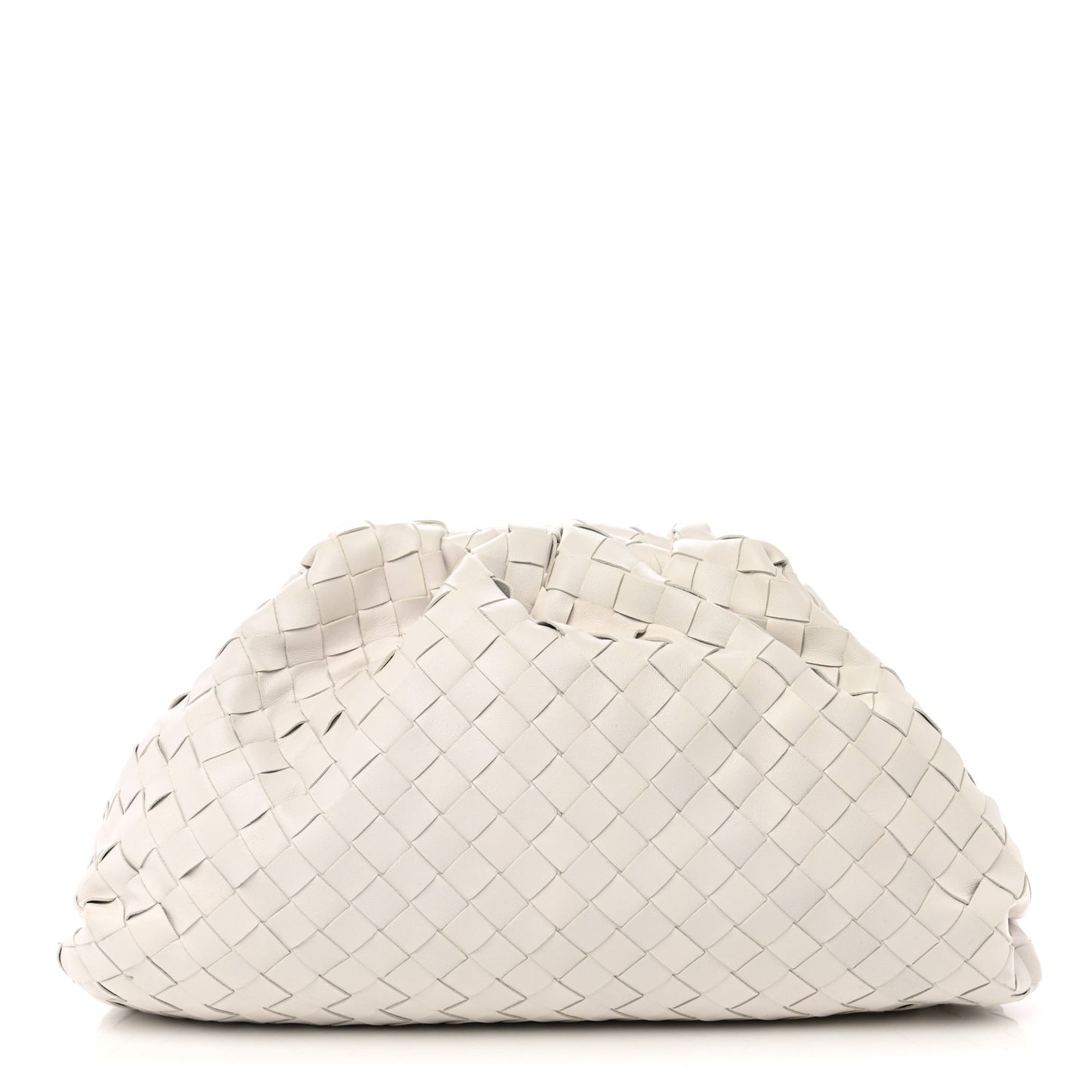 Nappa Maxi Intrecciato The Pouch Oversized Clutch Plaster