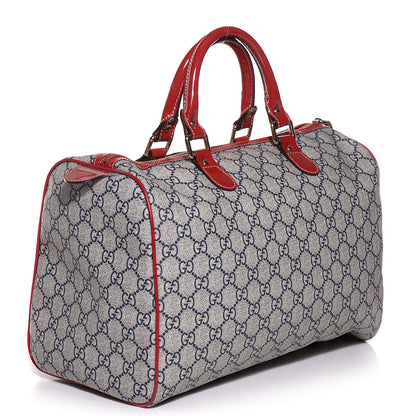 Gucci GG Plus Monogram Tattoo Heart Medium Joy Boston Red 3 of 8