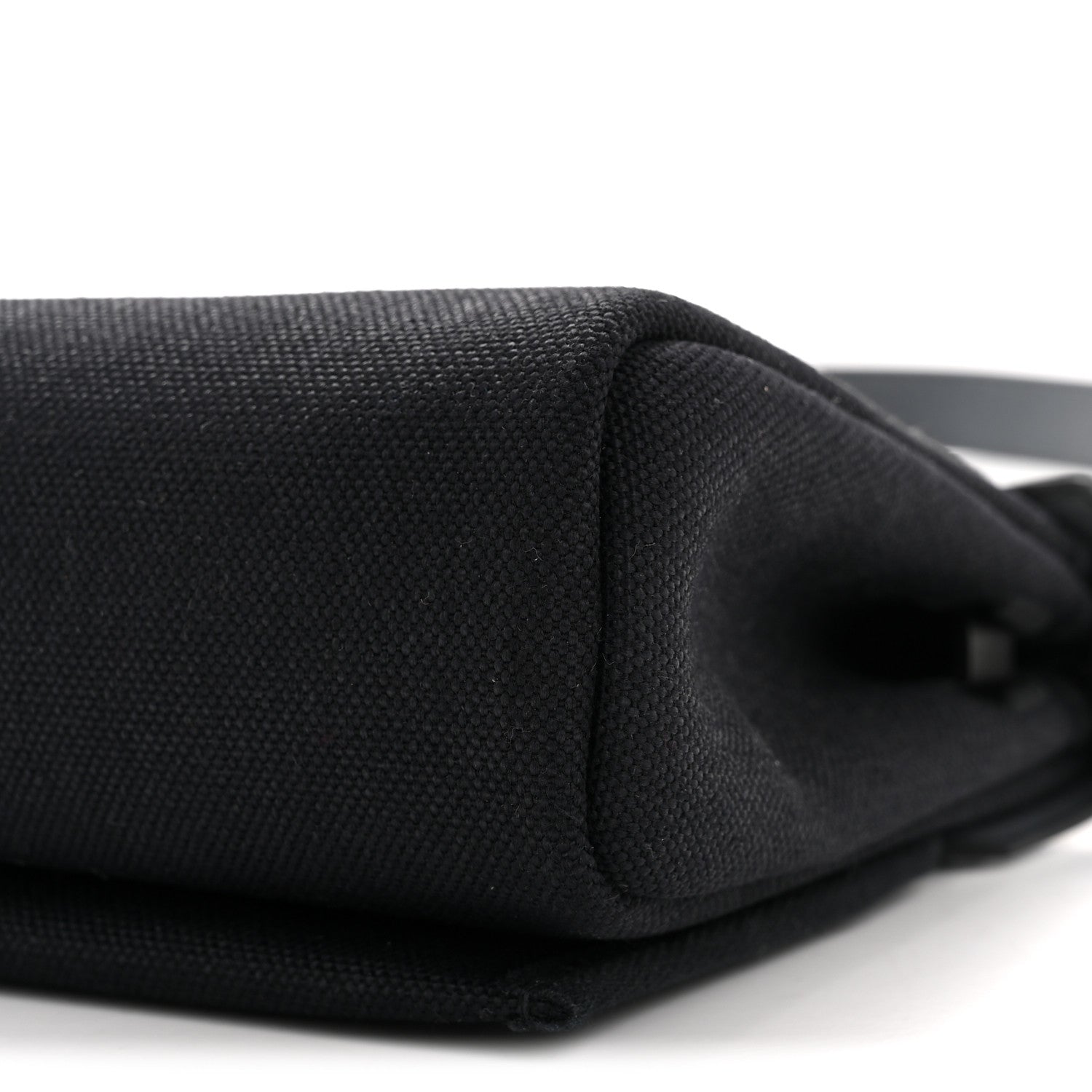 Hermes Military Toile Vache Hunter Herbag Zip Retourne 20 Black 10 of 14