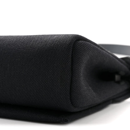 Hermes Military Toile Vache Hunter Herbag Zip Retourne 20 Black 10 of 14