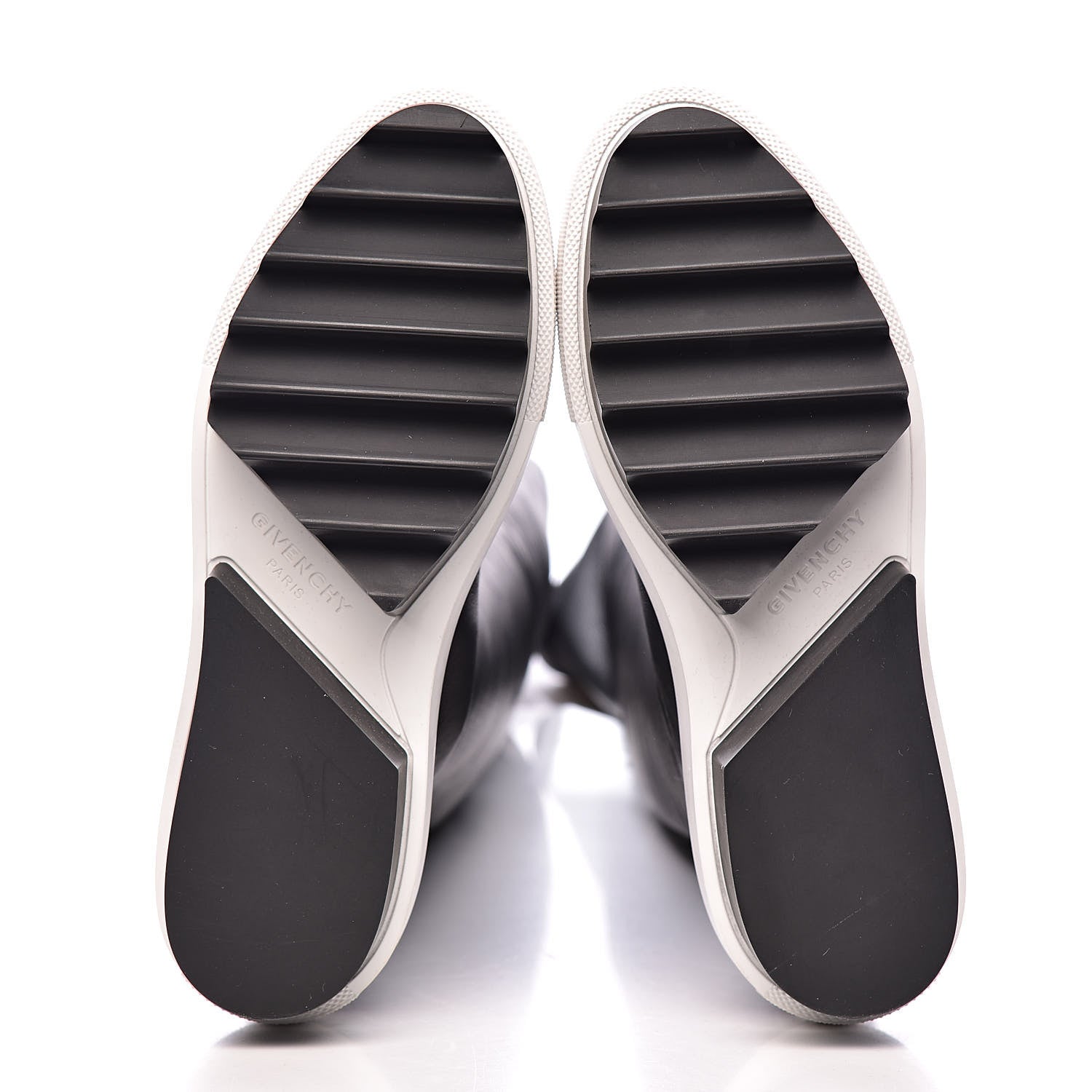 Givenchy Lambskin Platform Over The Knee Boots 37.5 Black 5 of 12