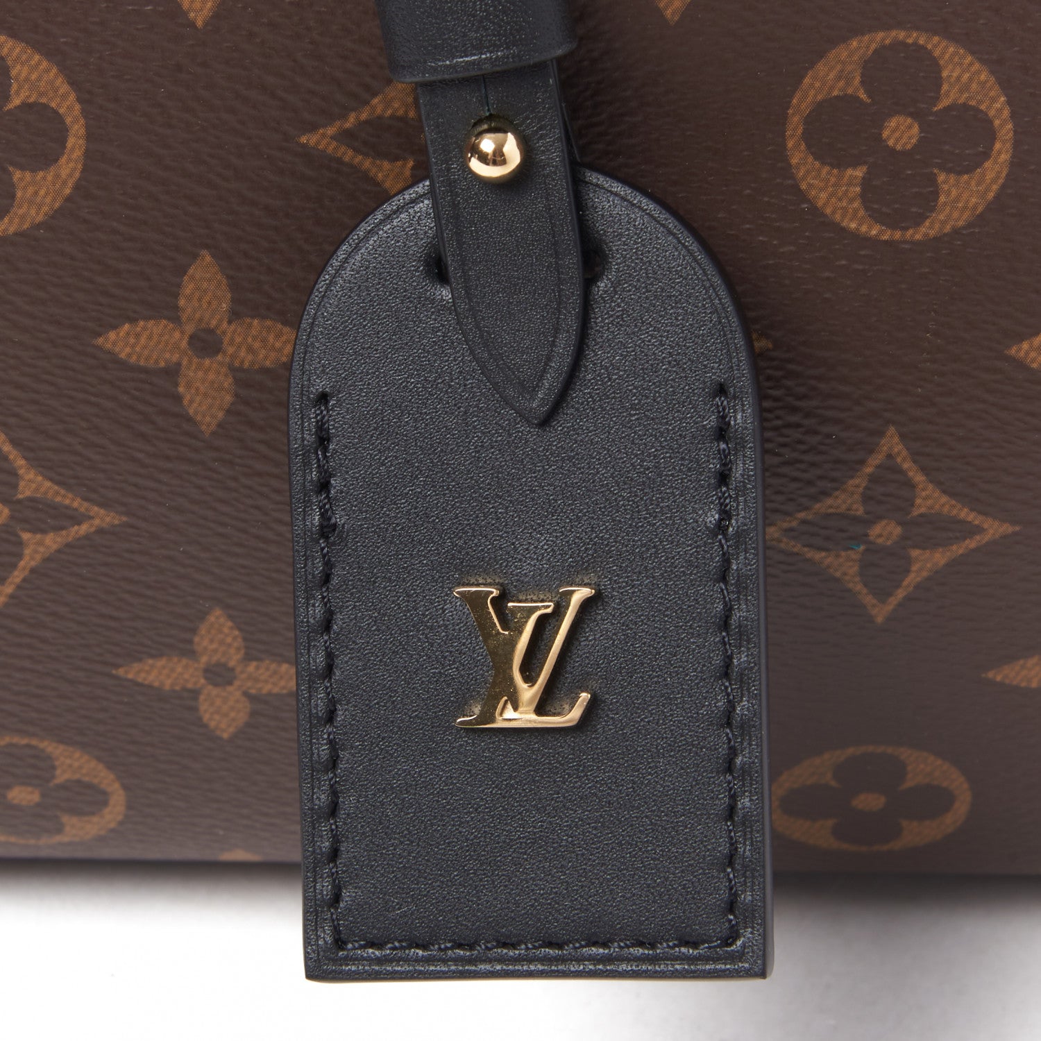 Louis Vuitton Monogram Petite Malle Souple Black 7 of 8