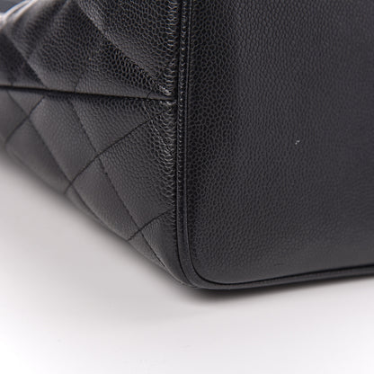 Chanel Caviar Quilted Medallion Tote Black 12 of 16