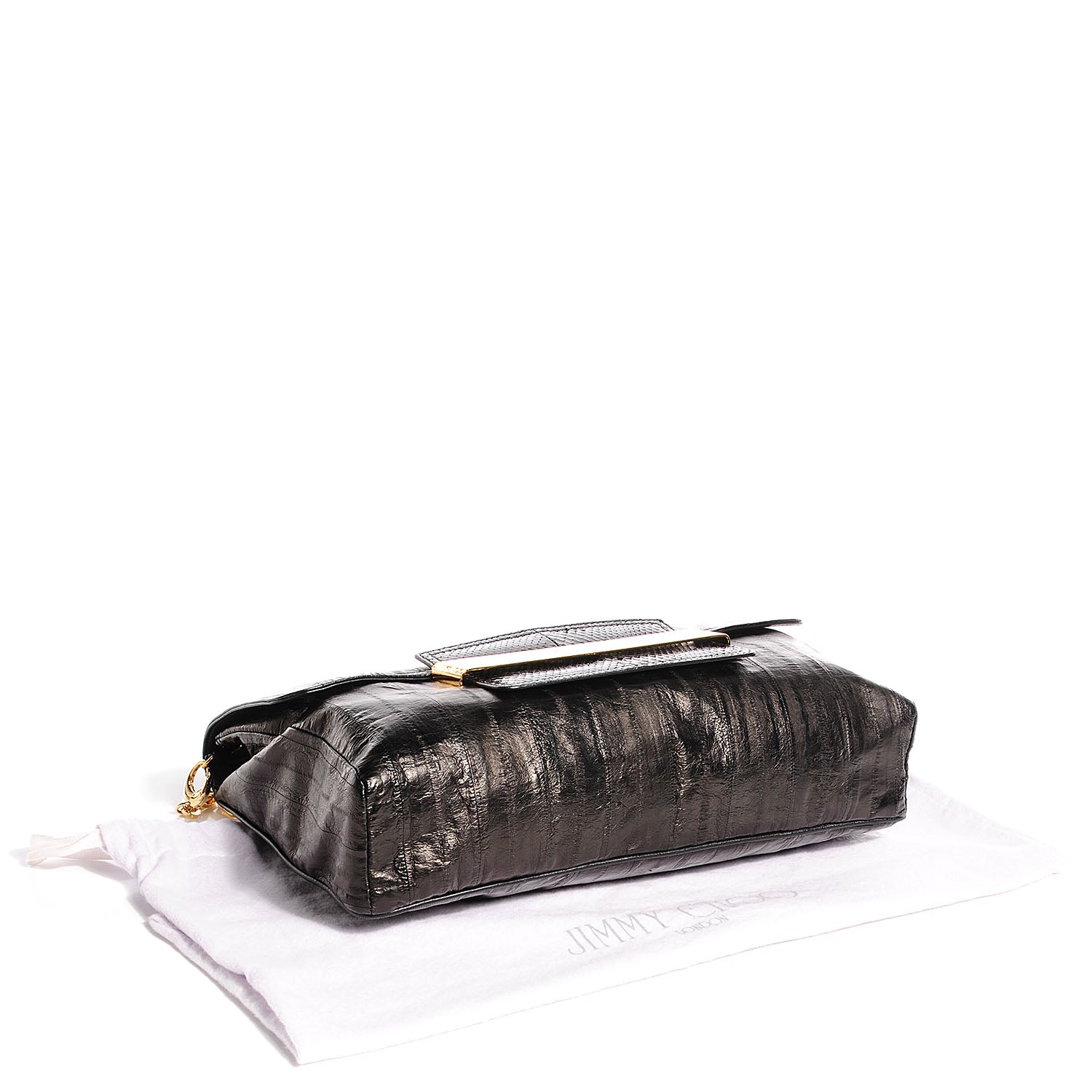 Jimmy Choo Eel Skin Carolina Oversized Clutch 4 of 6