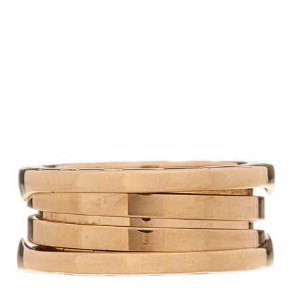 Bulgari 18K Rose Gold B.Zero1 Three-Band Ring 52 6 3 of 7