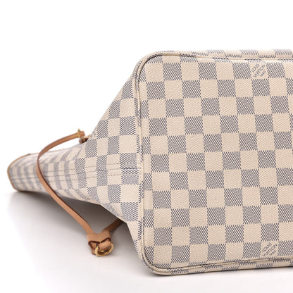 Louis Vuitton Damier Azur Neo Neverfull GM Rose Ballerine 10 of 12