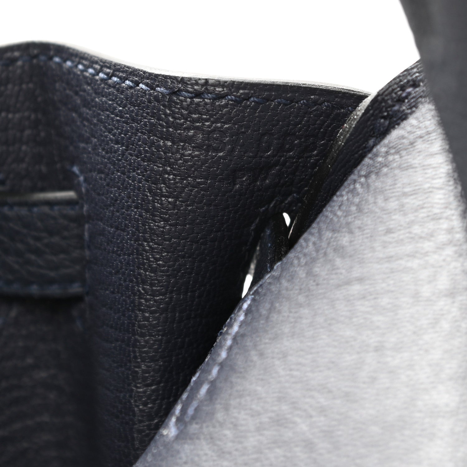 Hermes Togo Birkin 25 Bleu Nuit 7 of 11