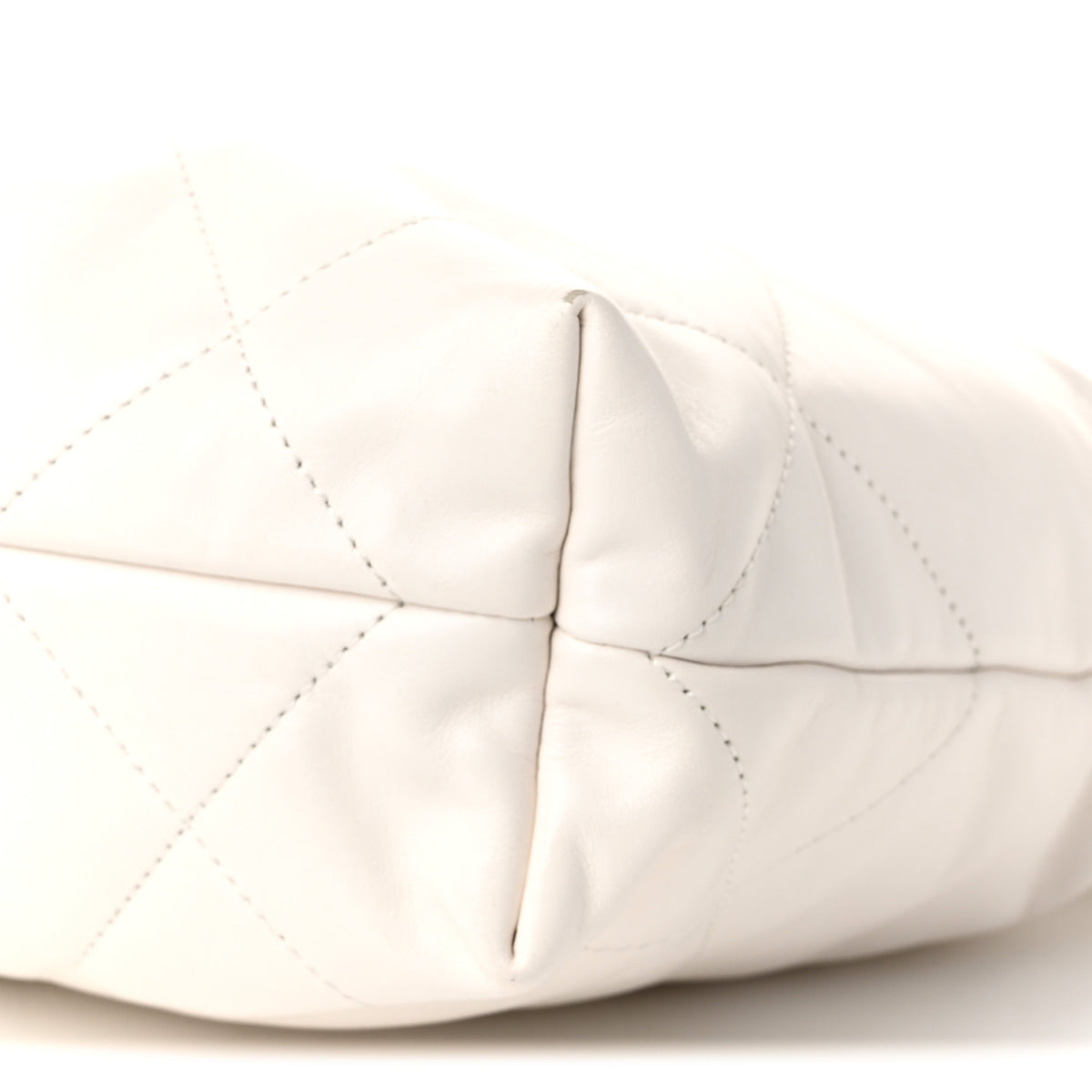 Chanel Calfskin Quilted Small Chanel 22 White 11 of 12