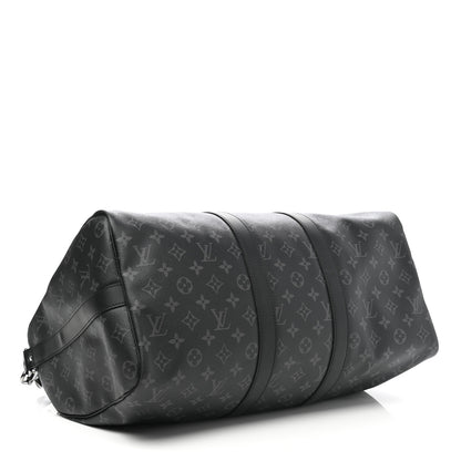 Louis Vuitton Monogram Eclipse Keepall Bandouliere 45 4 of 11