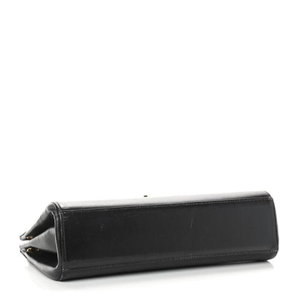 Chanel Lambskin Chocolate Bar Accordion Mademoiselle Black 3 of 10