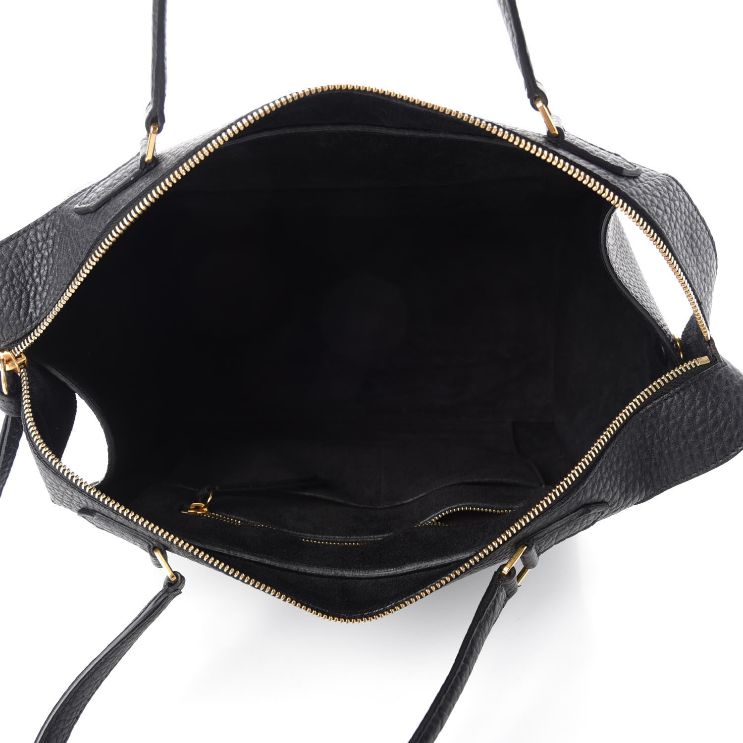 Celine Bullhide Calfskin Small Ring Bag Black 5 of 9