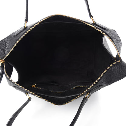 Celine Bullhide Calfskin Small Ring Bag Black 5 of 9