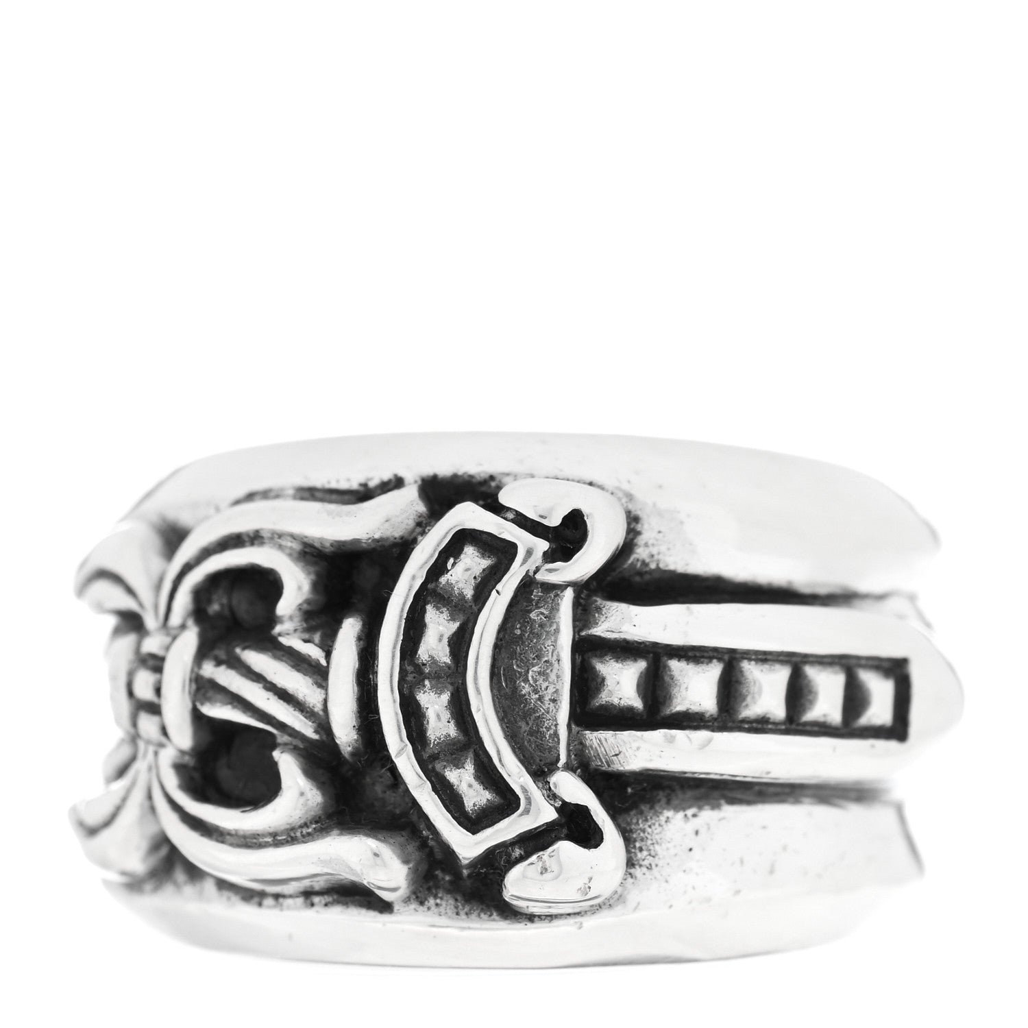Chrome Hearts Sterling Silver Dagger Ring 55 7.25 1 of 4