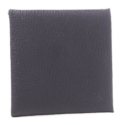 Hermes Chevre Mysore Bastia Coin Purse Ardoise 2 of 7