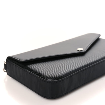 Louis Vuitton Epi Pochette Felicie Black 8 of 9