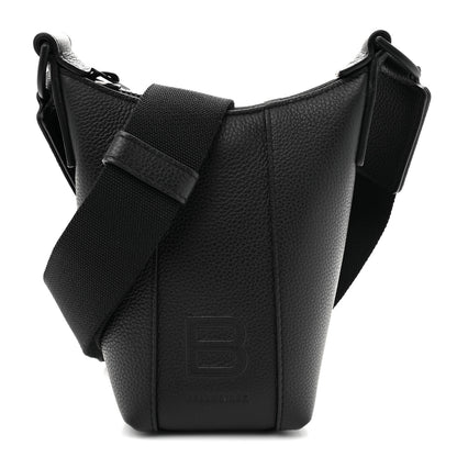 Balenciaga Calfskin Hourglass Phone Holder Bag Black 1 of 9