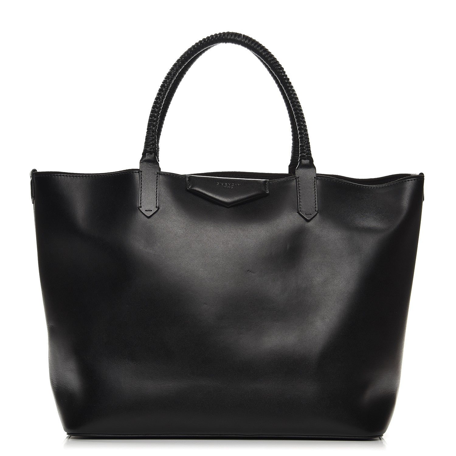 Givenchy Calfskin Large Antigona Whipstitch Handle Tote Black 1 of 10