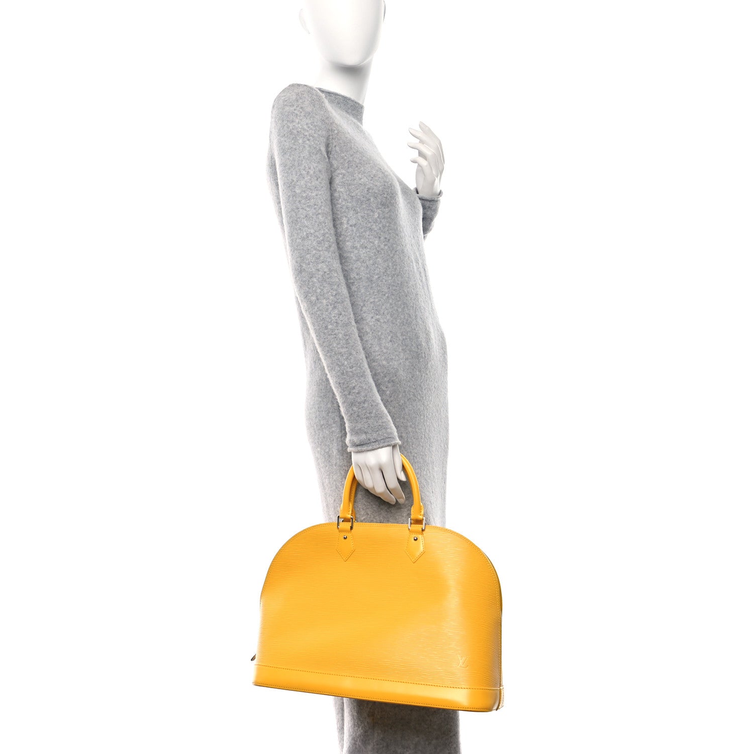 Louis Vuitton Epi Alma GM Citron 2 of 11