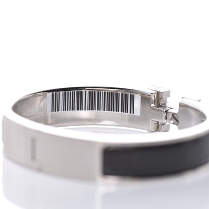 Hermes Enamel Narrow Clic Clac H Bracelet PM Black 5 of 7