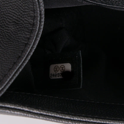 Chanel Caviar Quilted Medium Boy Flap So Black 8 of 8
