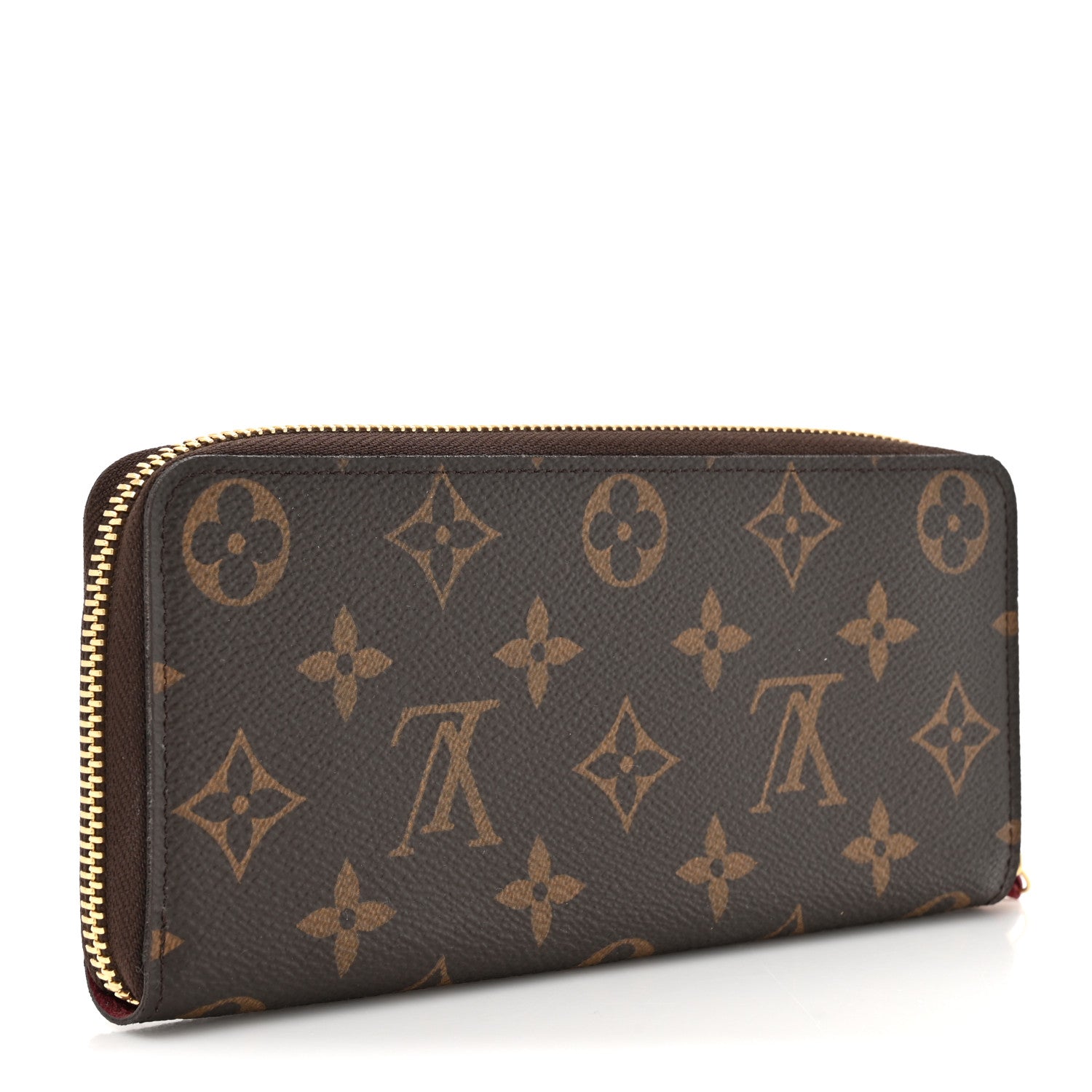 Louis Vuitton Monogram Clemence Wallet Fuchsia 3 of 7