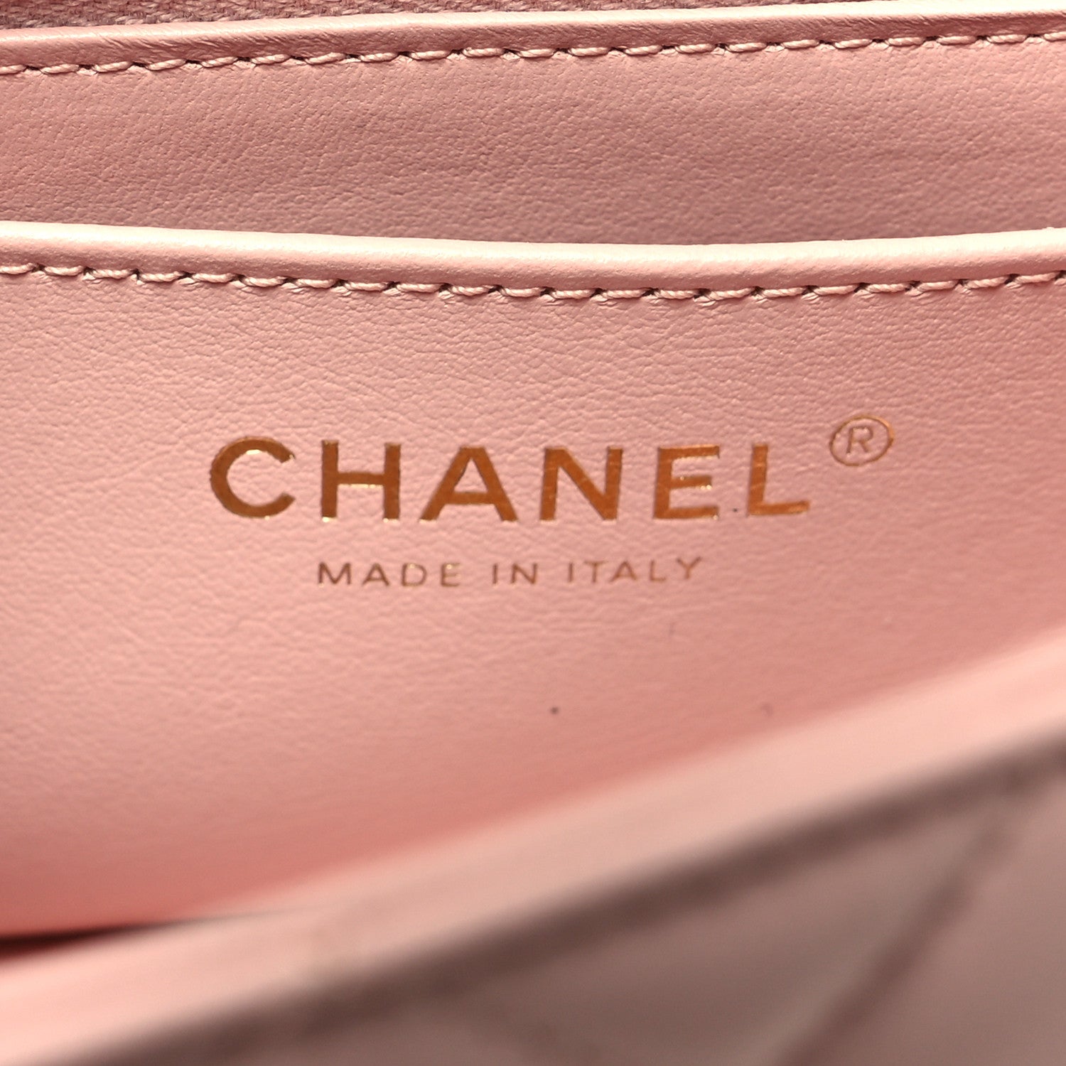 Chanel Lambskin Quilted Mini Rectangular Sweet Camellia Flap Light Pink 6 of 12