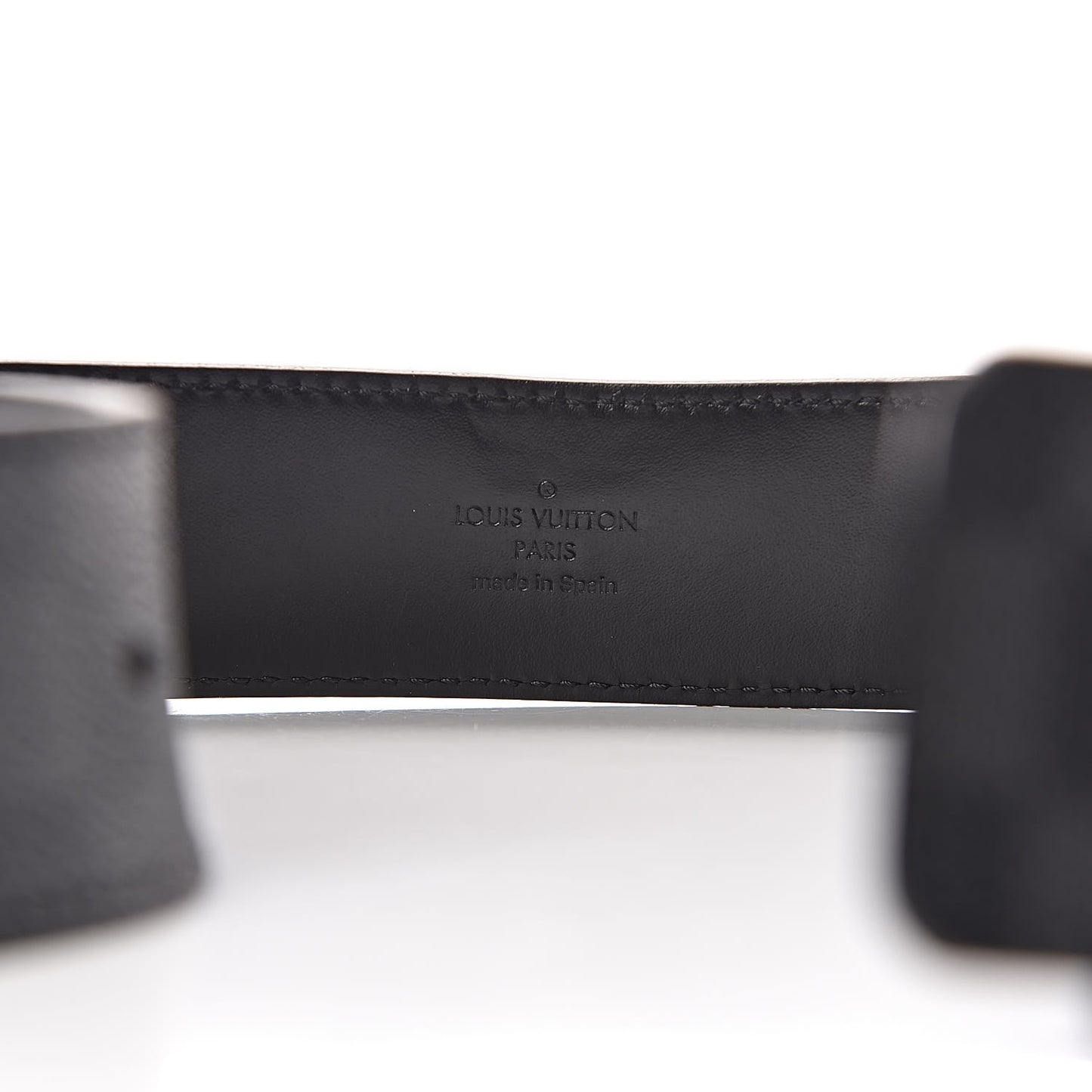 Damier Graphite 40mm LV Initiales Belt 105 42