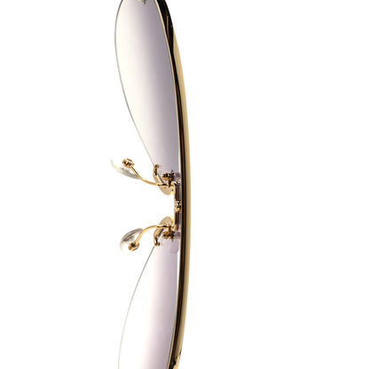 Louis Vuitton Grease Mask Sunglasses Z1469U Gold 9 of 10
