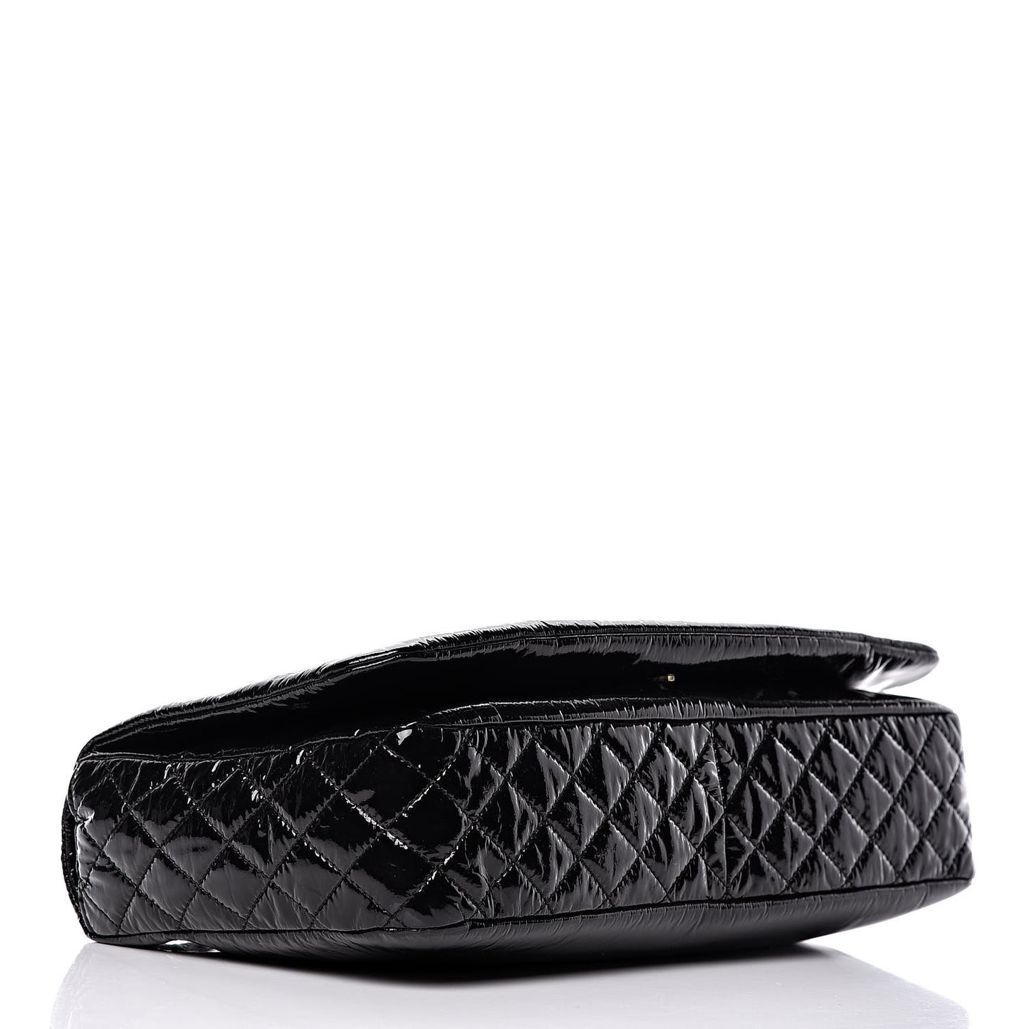 Vinyl Medium Rock and Chain Flap Black