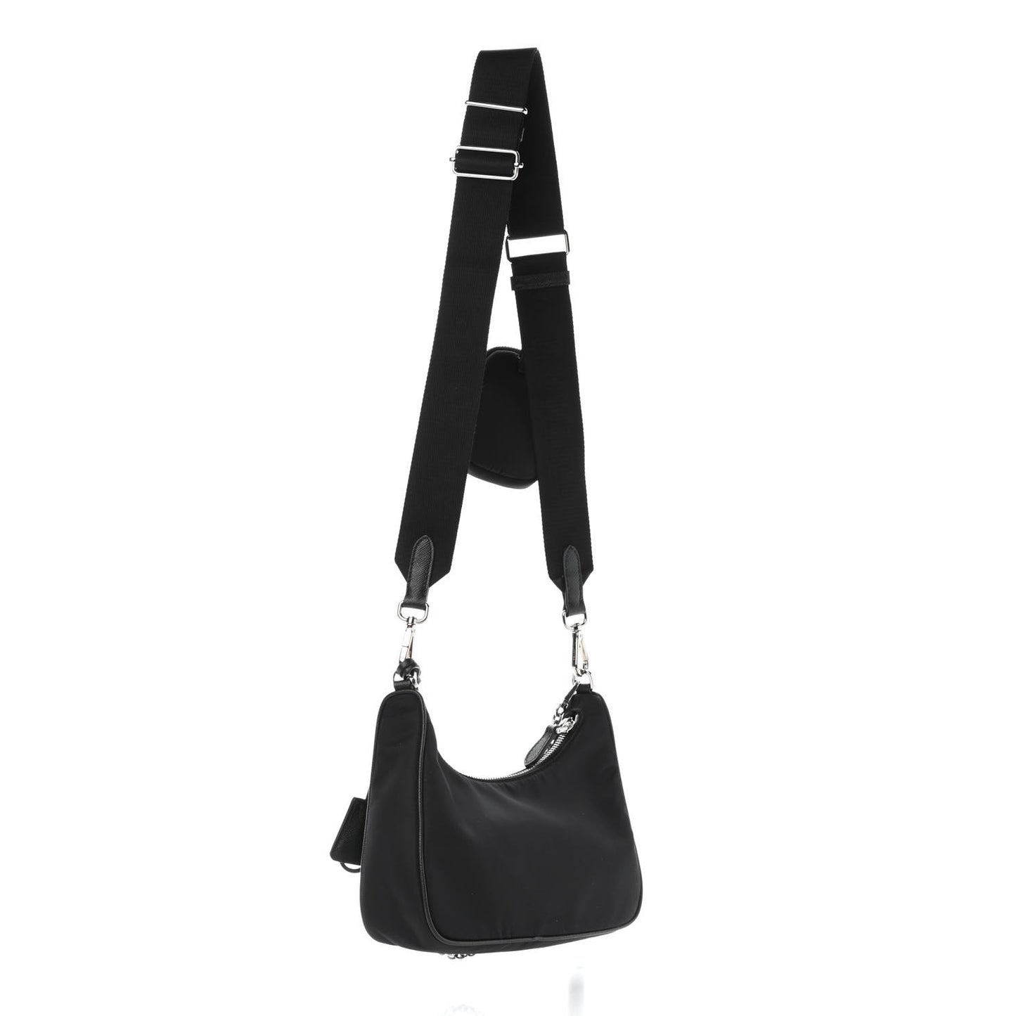 Nylon Re-Edition 2005 Shoulder Bag Black