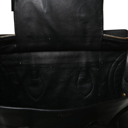 Celine Smooth Calfskin Medium Phantom Luggage Black 12 of 18