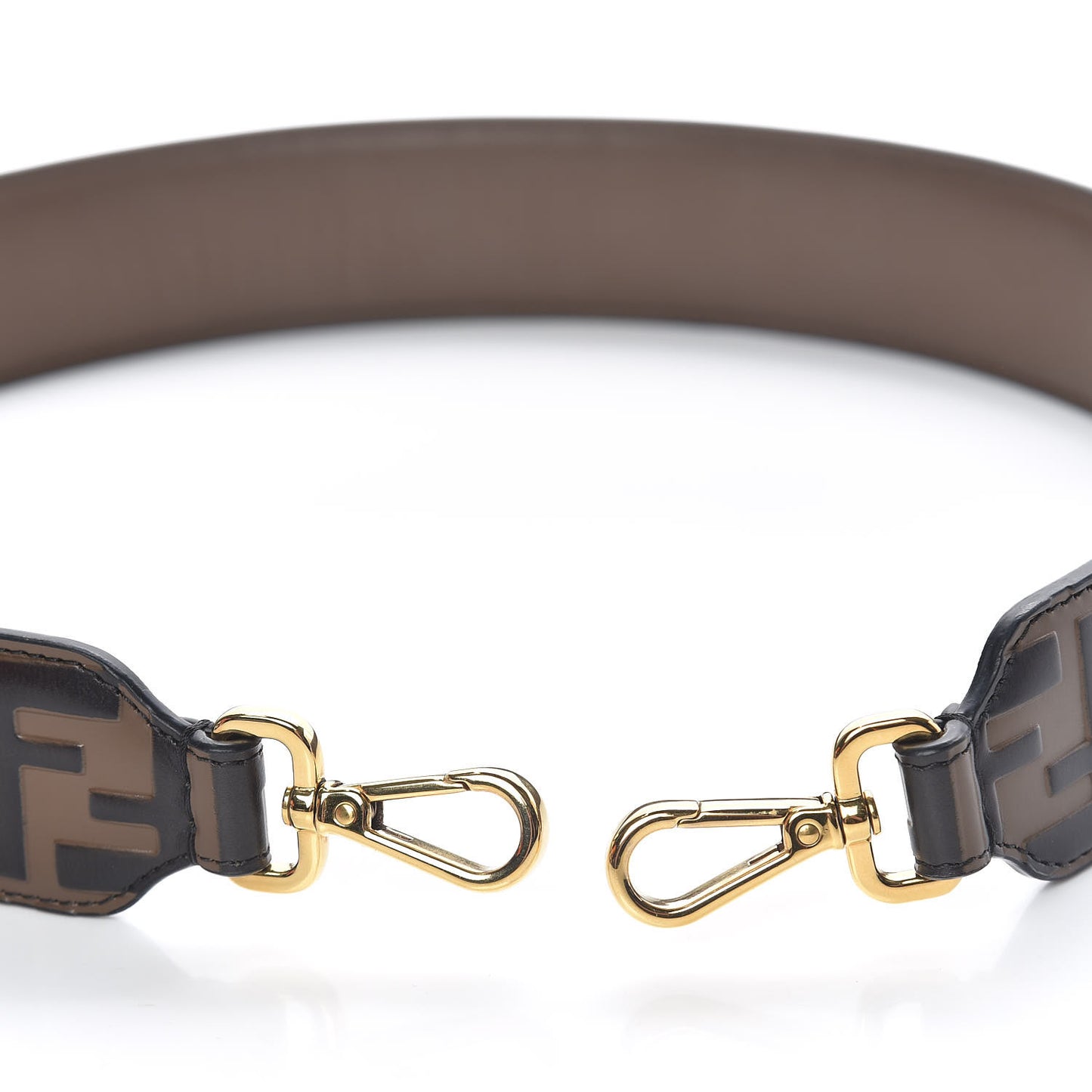 Vitello Century Bi-Color FF 1974 Embossed Strap You Maya Black